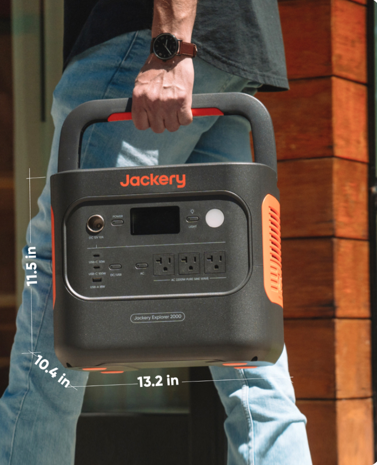 US Jackery Explorer 2000 v2 2042Wh — manufacturer carry photo